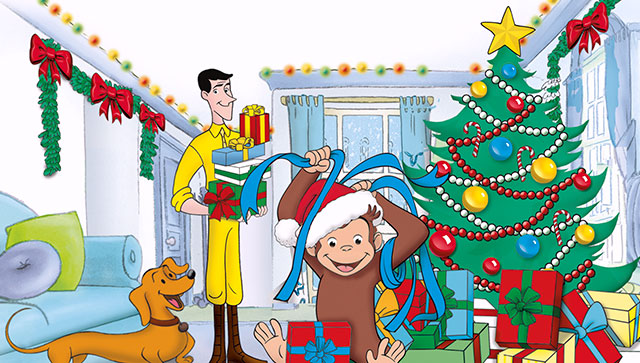 「おさるのジョージ 早くこいこい、クリスマス」画像